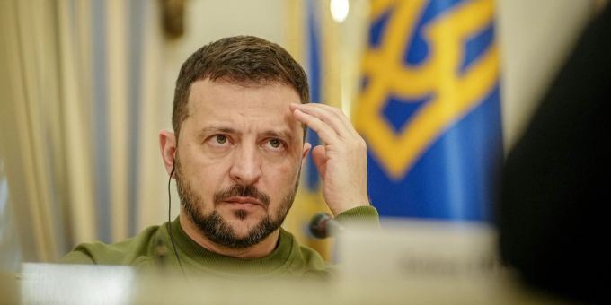 Der Präsident der Ukraine: Wolodymyr Selenskyj. Wolodymyr Selenskyj