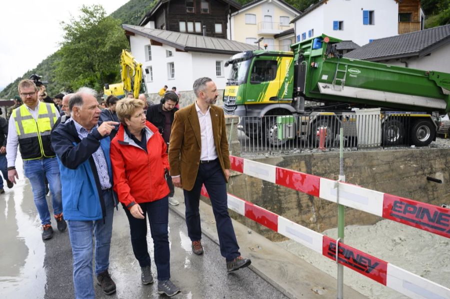 Mittlerweile wurde der Hochwasser-Alarm aufgehoben.