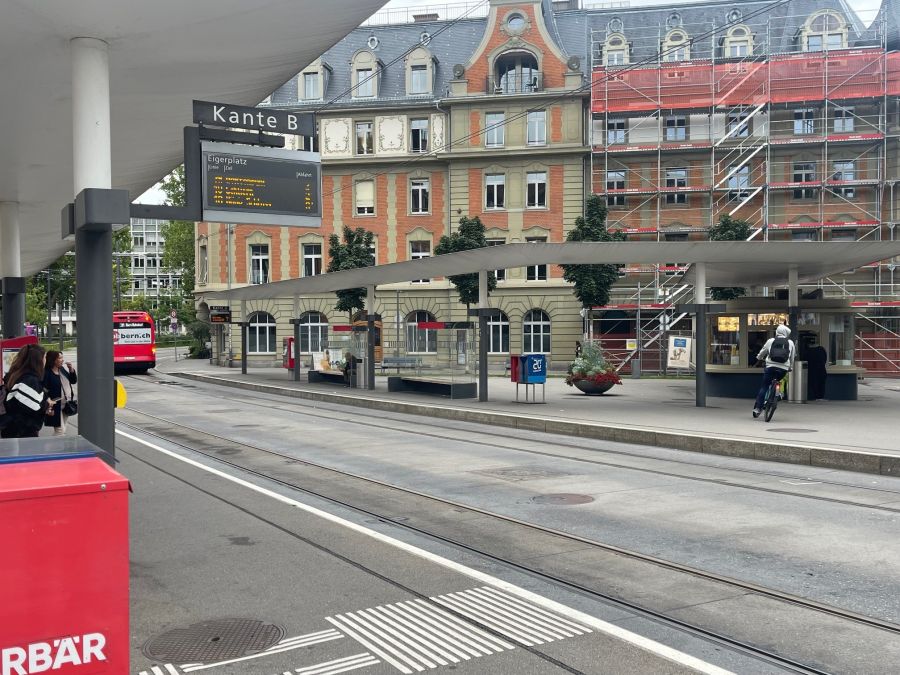 Haltestelle am Eigerplatz