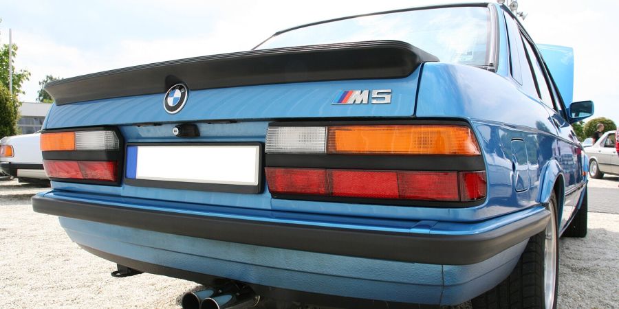BMW M5 E28 Heck