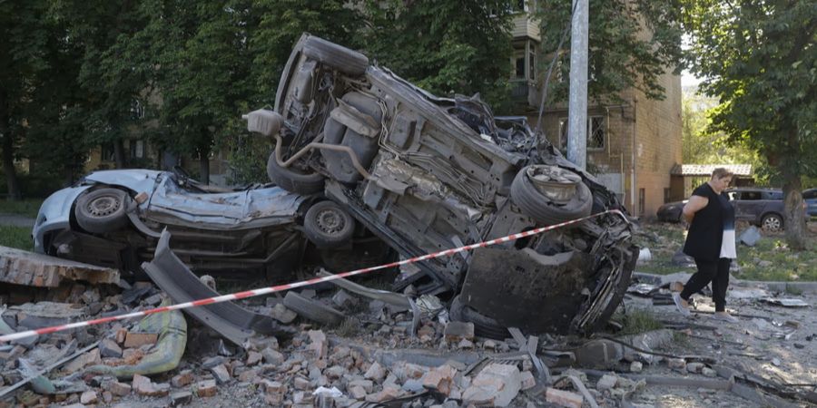 Kurz nach ihrem Telefonat startete Russland einen Drohnenangriff auf die Ukraine. (Archivbild)