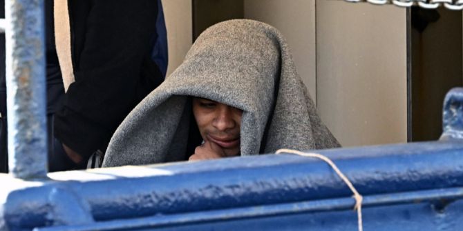 Migranten gerettet.