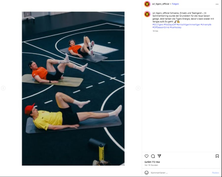 Im Sommertraining wird der Grundstein für die neue Saison gelegt.