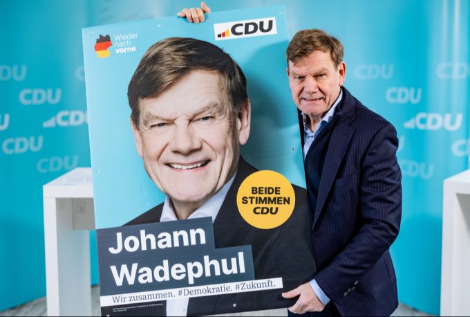 Johann Wadepuhl soll für die CDU das Aussenministerium führen. (Archivbild) Johann Wadepuhl CDU