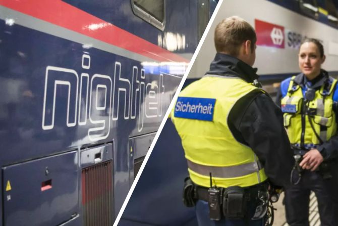 SBB Angriff Nachtzug