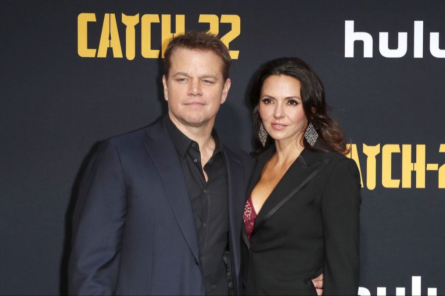 Matt Damon und Luciana