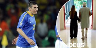 Nach Brandunfall - Ex-Brasil-Star Lúcio schockt mit Spital-Foto Nach Brandunfall - Ex-Brasil-Star Lúcio schockt mit Spital-Foto
