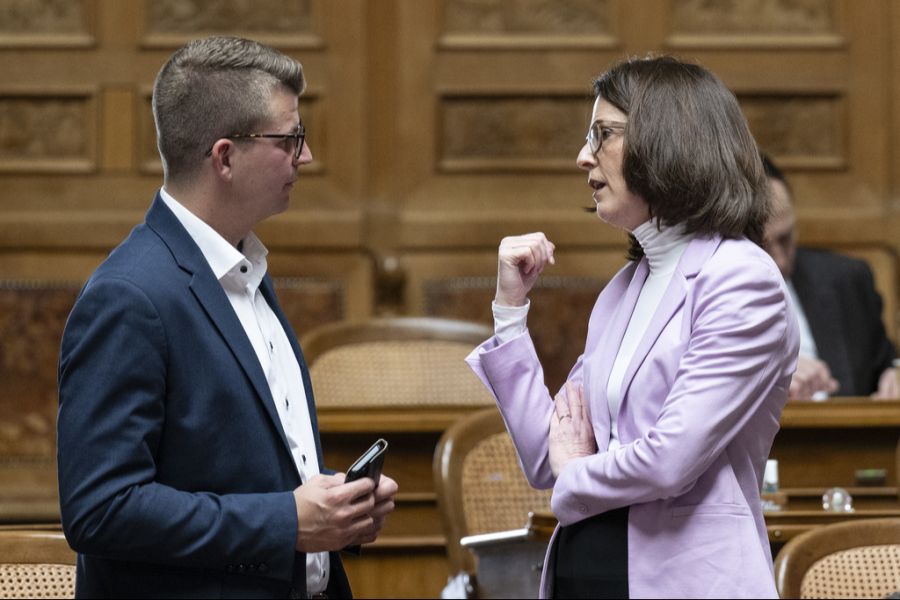 Egger sitzt künftig mit seiner Schwiegermutter Susanne Vincenz-Stauffacher im Nationalrat.