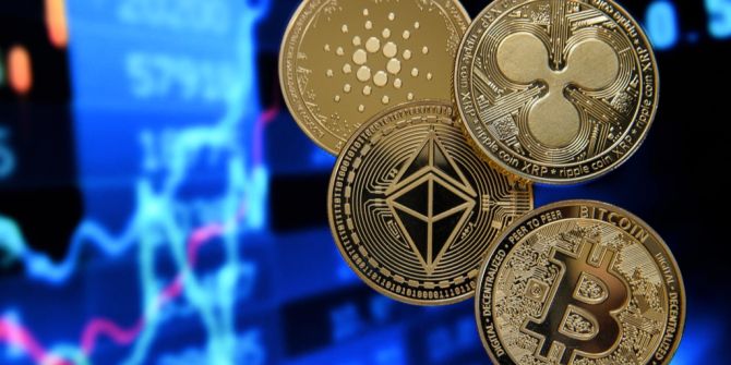 ETH und Kryptomünzen