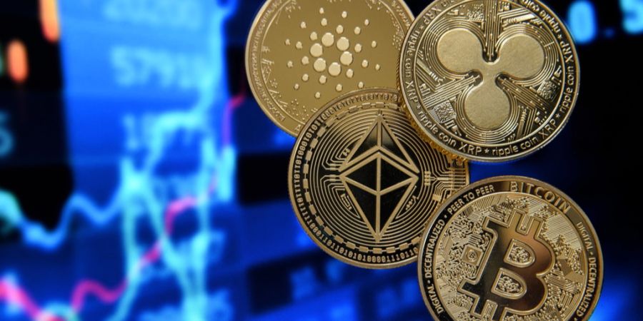 ETH und Kryptomünzen