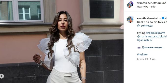 Eva Benetatou hat den Seitensprung mit Serkan eingestanden - und wird mit einer Welle von Hass konfrontiert. eva benetatou serkan seitensprung