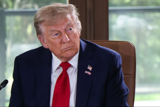 Donald Trump ist wegen der Nahost-Krise vorzeitig vom G7-Gipfel in Kanada abgereist. G7 Israel IRan