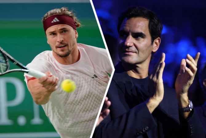 Roger Federer Alexander Zverev