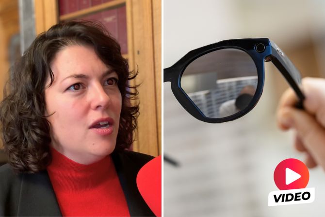Kamerabrillen Tamara Funiciello