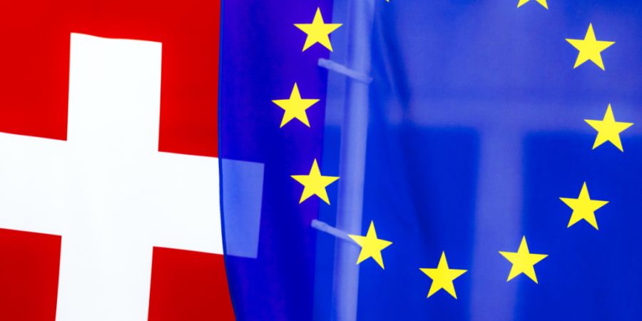 Jetzt gilt es ernst: Der Ständerat beugt sich ab Montag über das umfangreiche und ebenso umstrittene Vertragspaket mit der EU. (Themenbild)