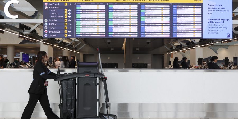 Flughafen US-Flugstopp