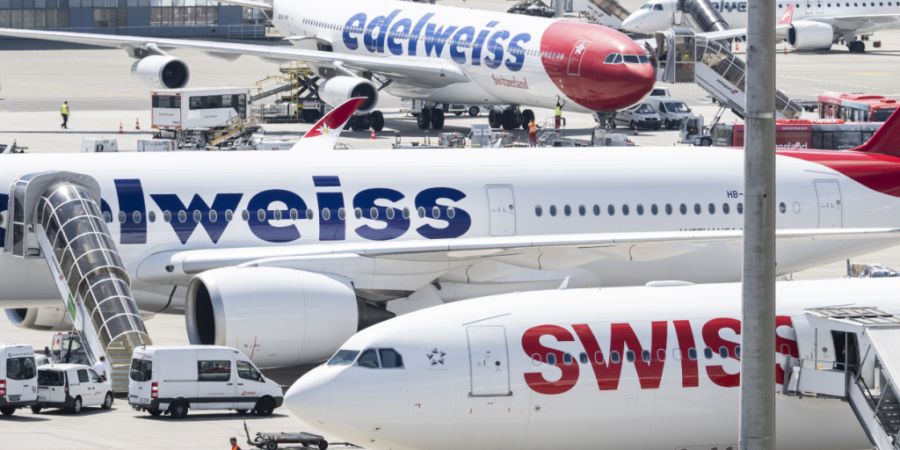 Die Schwesterairlines Swiss und Edelweiss kündigen neue Destinationen und häufigere Verbindungen an. (Archivbild)