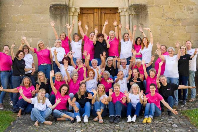 Die Gospel Singers Wollishofen feiern den 25. Geburtstag.