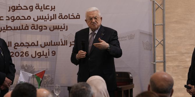 Palästinenserpräsident Mahmud Abbas