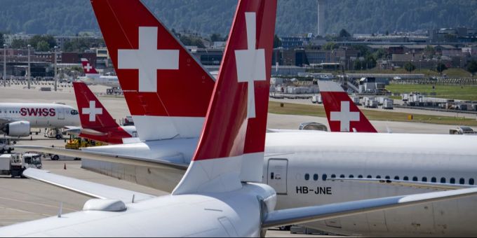Flugzeug-Chaos in der Schweiz sorgte für Reise-Komplikationen bei der Nati und ihren Fans. (Symbolbild) Fluge EM 2024