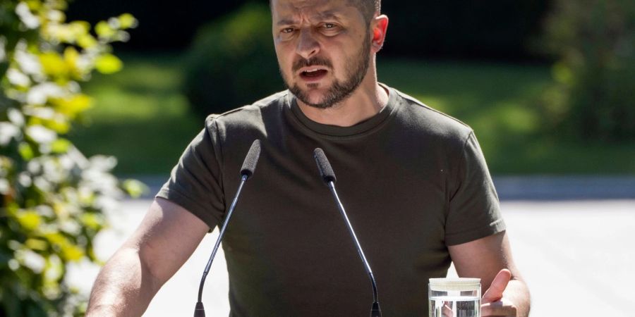 Wolodymyr Selenskyj kündigt ein Europakolleg in der Ukraine ein.