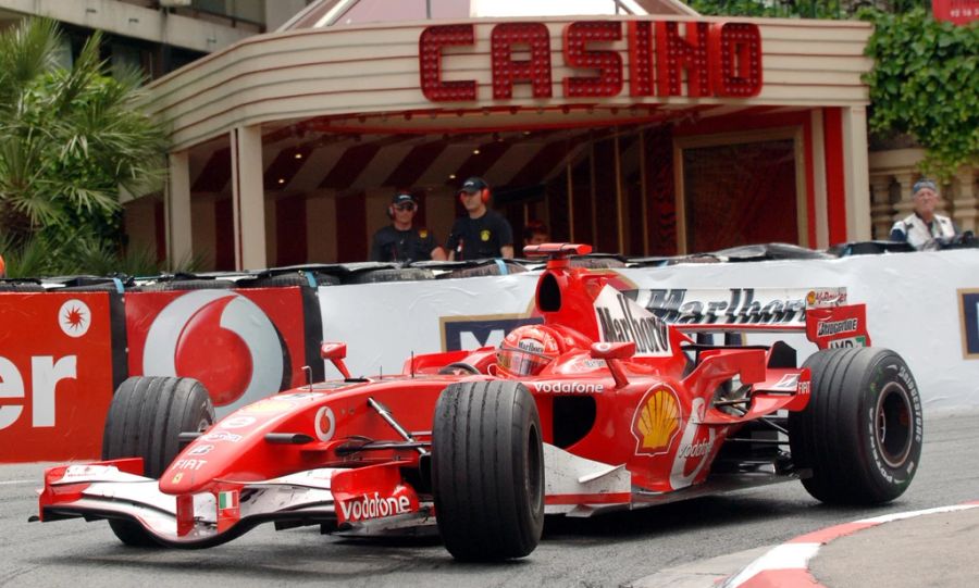 Michael Schumacher Ferrari Monaco