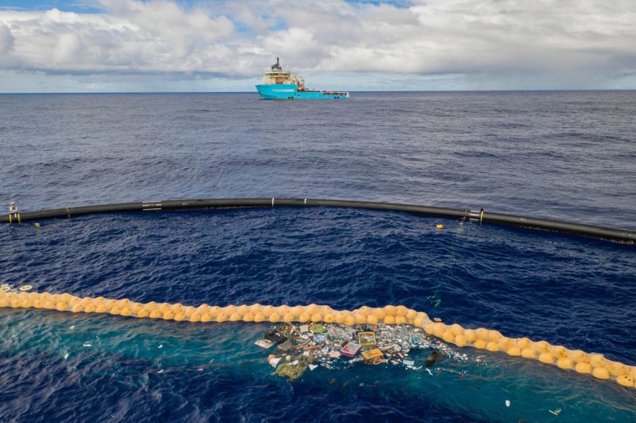 In einer Studie hat die Organisation The Ocean Cleanup untersucht, woher die im Müllstrudel schwimmenden Plastikteile stammen. (Symbolbild)