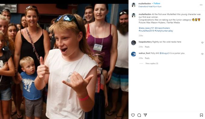 Australien sucht den besten Vokuhila – auch Kinder können sich bewerben. Vokuhila