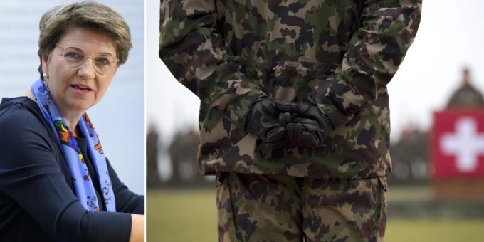 Ein Offizier des Armeestabs wird derzeit vom VBS befragt: Er soll im Zug während eines Telefongesprächs gegen diverse Verhaltensregeln verstossen haben. VBS Offizier