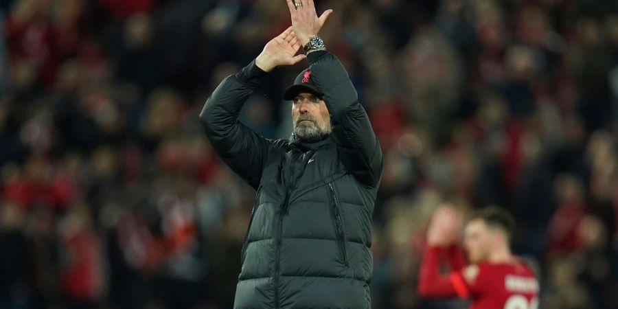 Liverpools Trainer Jürgen Klopp.