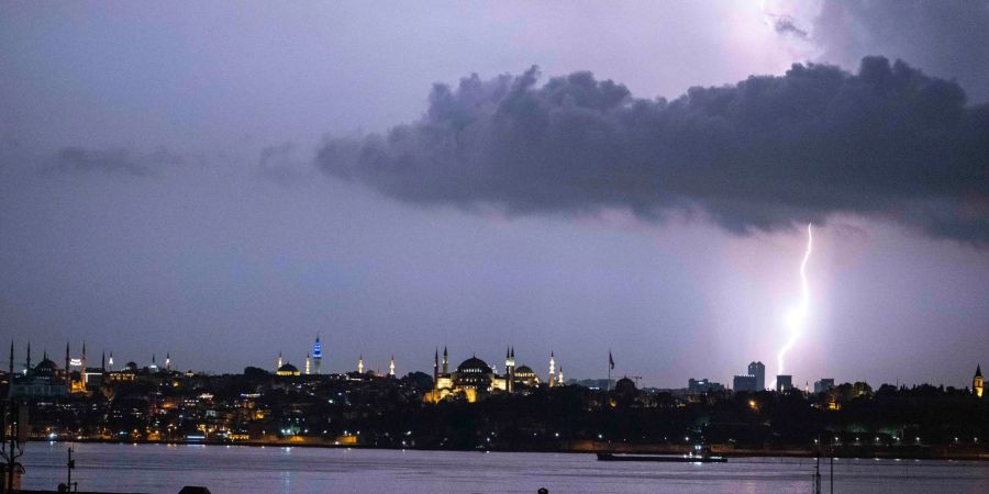 Istanbul Gewitter