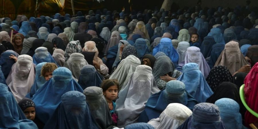 Frauen und Mädchen in Kandahar