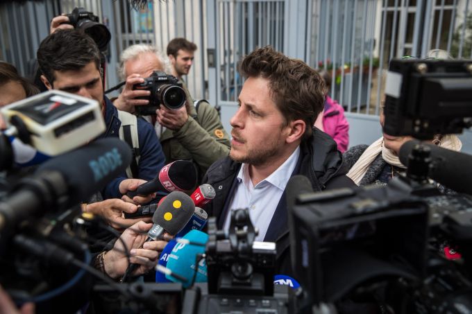 Der Grüne Julien Bayou hält nicht viel von der Umweltpolitik der neuen Premierministerin. (EPA/CHRISTOPHE PETIT TESSON) borne