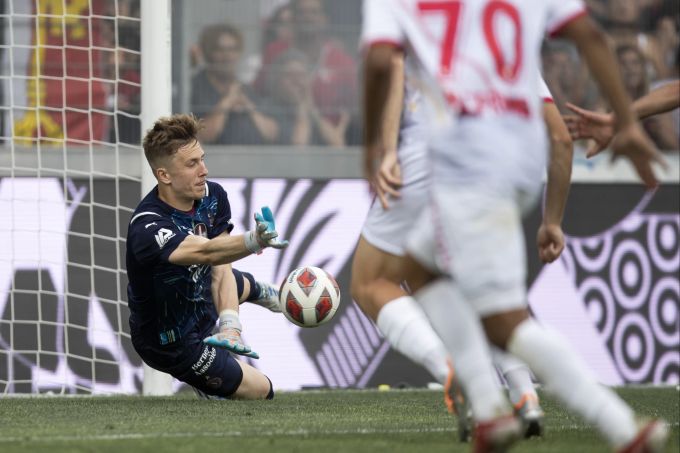 Edin Omeragic im Einsatz für den FC Servette. Servette