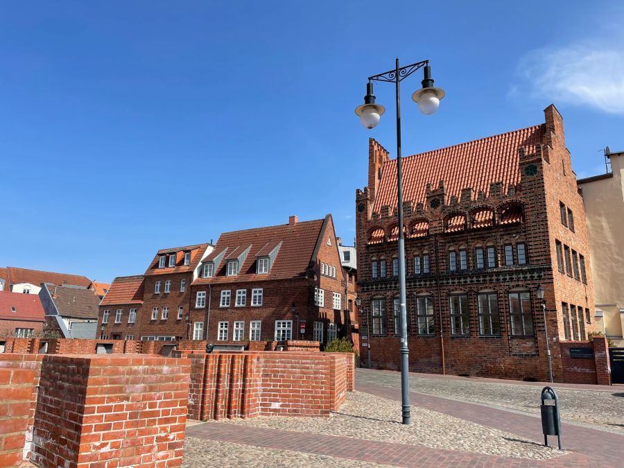 Die Grundmauern der Marienkirche.