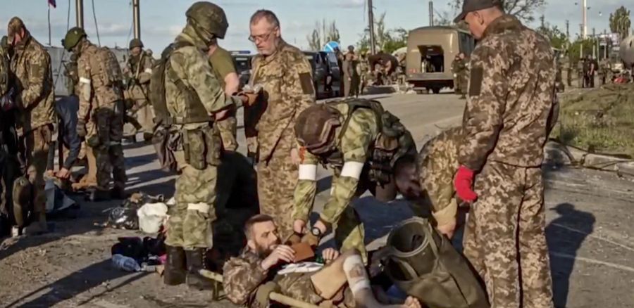 Ein russischer General sagte im russischen Staatsfernsehen: «Diese Soldaten kämpfen bis zum letzten Mann».