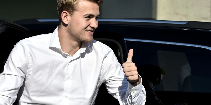 Juventus Turin hofft weiter auf den Verbleib von Verteidiger Matthijs de Ligt.