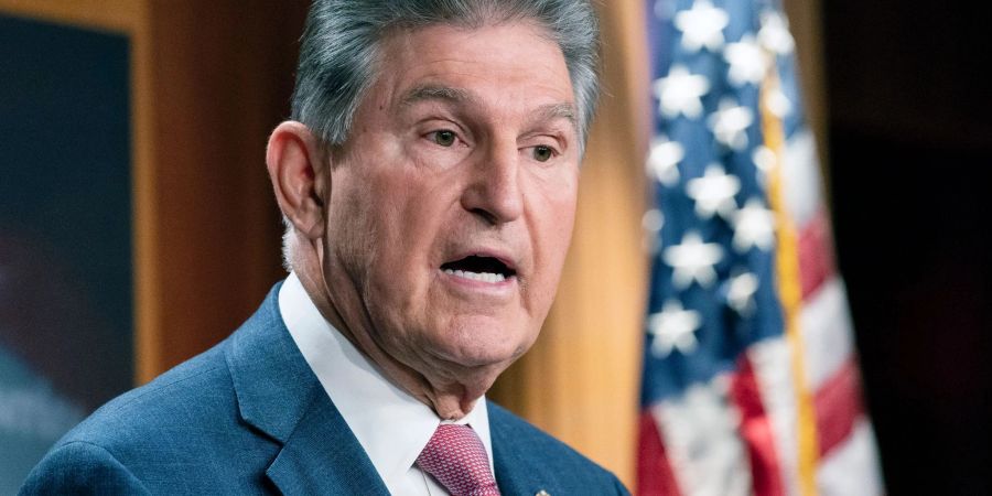 Wie Joe Biden Mitglied bei den Demokraten: Senator Joe Manchin.