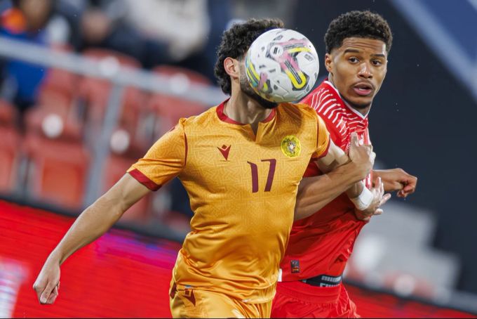 Aurèle Amenda im Trikot der Schweizer U21-Nati. Aurèle Amenda