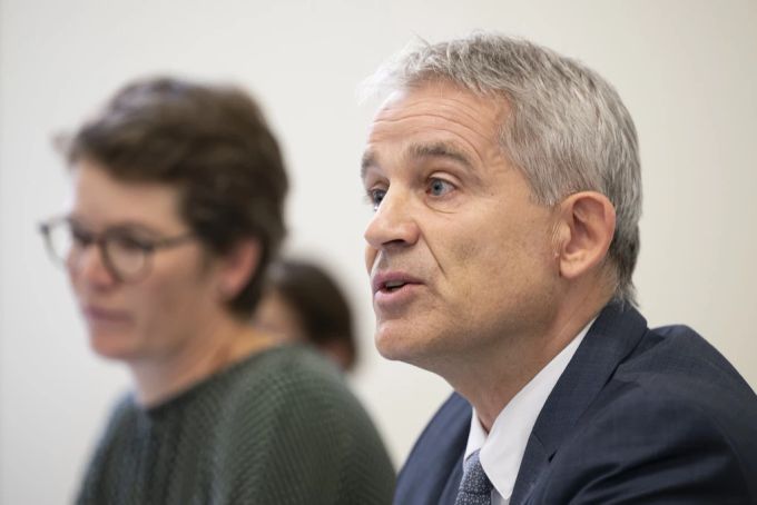 Auch der Stadtbasler Regierungspräsident Beat Jans will von seiner SP auf den Wahlzettel geschrieben werden. (Archivbild) Beat Jans Alain Berset