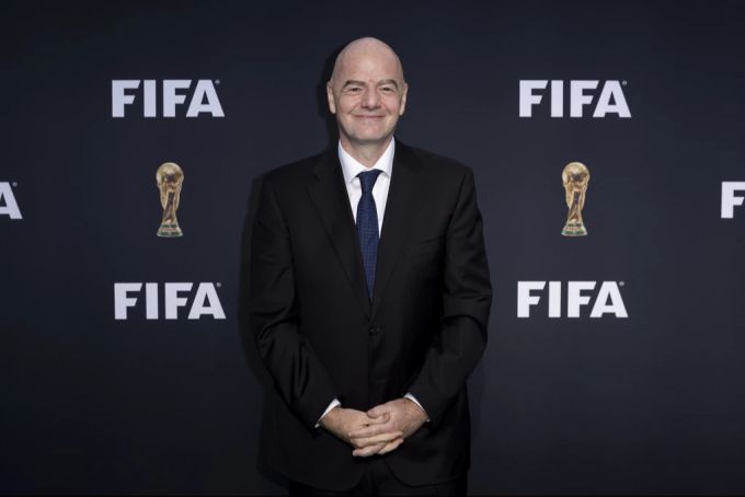 Gianni Infantino spricht von einer einzigartigen WM 2030 zum 100-jährigen WM-Jubiläum. Gianni Infantino