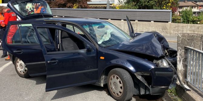 Verkehrsunfall in Niederurnen