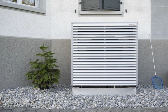 Das Schwyzer Gebäudeprogramm unterstützt den Wechsel auf eine Wärmepumpe. (Symbolbild) Wärmepumpe