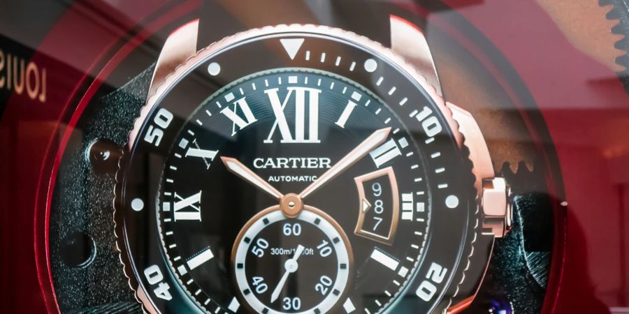 Auch die Firma Cartier ist bekannt für ihre Luxusuhren.
