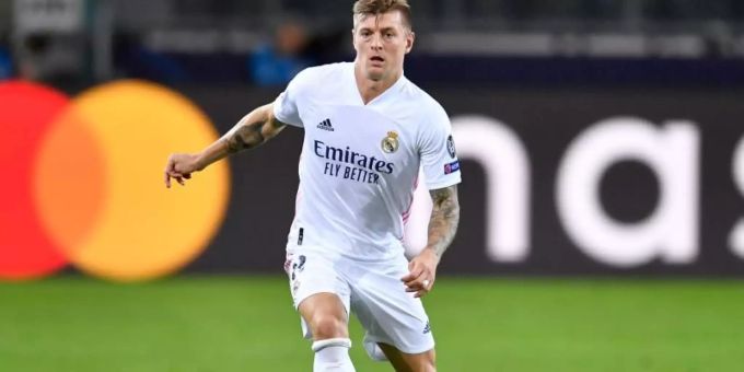 Noch nicht zurück im Kader von Real Madrid: Toni Kroos. Foto: Marius Becker/dpa Noch nicht zurück im Kader von Real Madrid: Toni Kroos. Foto: Marius Becker/dpa