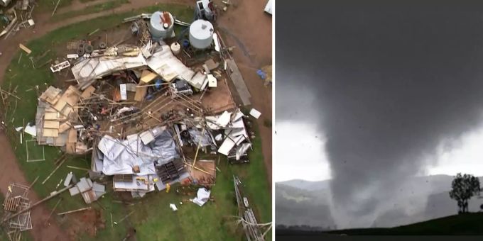 Häuser zerstört - Tornado wütet in Australien – drei Menschen im Spital