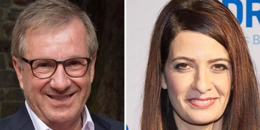 Jan Hofer ist zu RTL gewechselt und Linda Zervakis zu ProSieben. Foto: Swen Pförtner/Georg Wendt/dpa