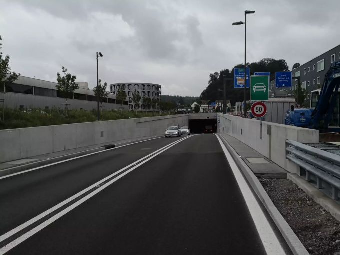 Die Rückmeldungen waren laut Projektleiter Armin Rauchenstein bisher durchwegs positiv. Tunnel Neuhof Lenzburg