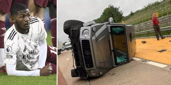 Arsenal Ainsley Maitland-Niles Unfall