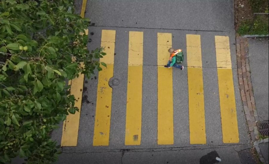 Kinder müssen zuerst den Umgang mit dem Verkehr lernen.